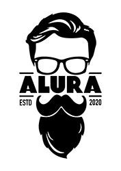logo barberia alura